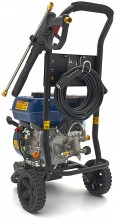 HBM benzine hogedrukreiniger 186 bar 8,7 l/min 196 cc 4-takt trekstart 7,6 m slang
