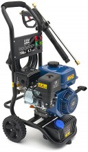 HBM benzine hogedrukreiniger 186 bar 8,7 l/min 196 cc 4-takt trekstart 7,6 m slang
