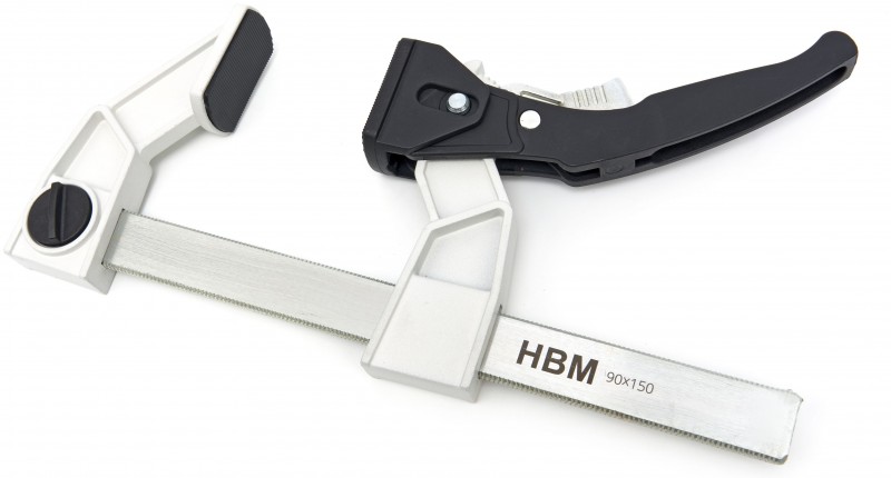 HBM lijmklem met snelverstelling en 200 kg klemkracht