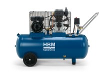 HBM snaaraangedreven compressor 100 liter