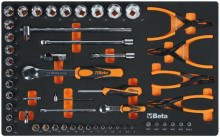 Beta gereedschapswagen 7 laden 224-delig 2400 RSC24/7-VIS
