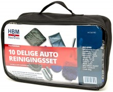 HBM 10-delt bilrengøringssæt
