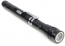 HBM magneetgereedschappenset 5-delig met LED lamp, spiegels en pick-up magneten