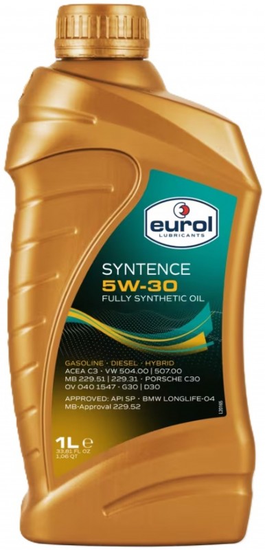 Eurol Syntence 5W-30 Motorolie 1L