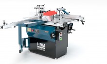 HBM 5-i-1 træbearbejdningsmaskine 10 inch