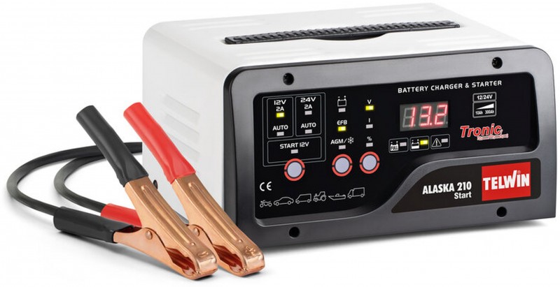 Telwin Alaska 210 Start Acculader 130V 12-24V