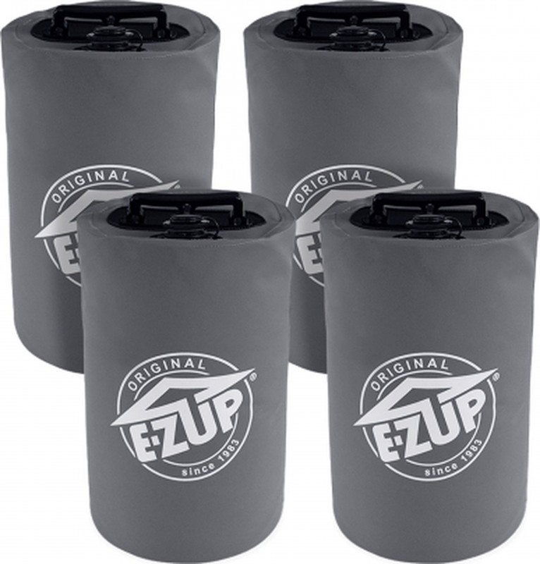 E-Z UP Water Gewichtszakken, 4 Stuks