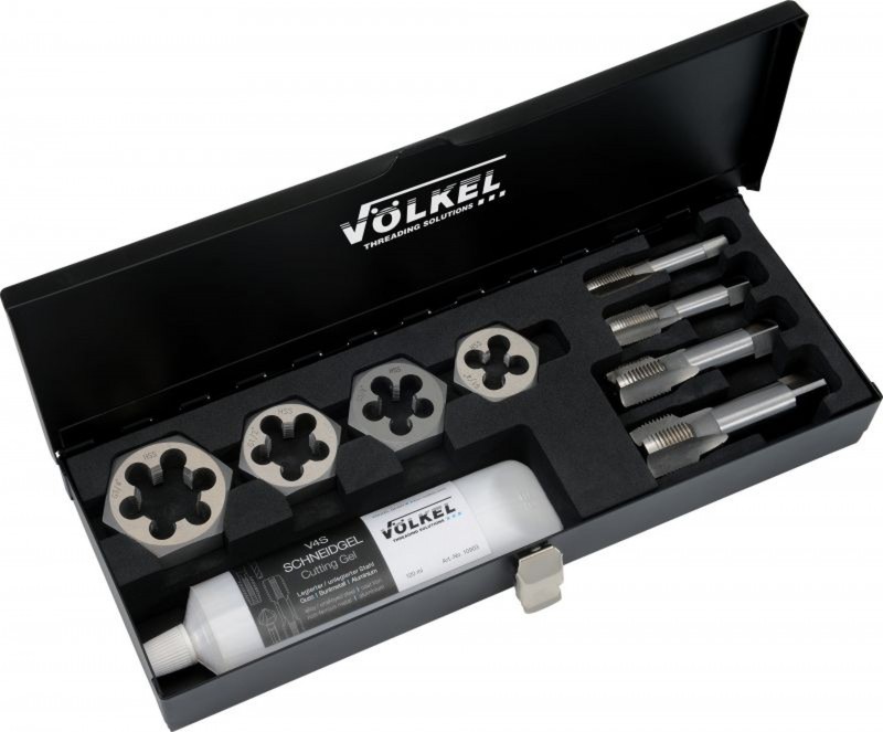 Volkel Sanitair Set G 1/4 - 3/4 inch, 9-delig