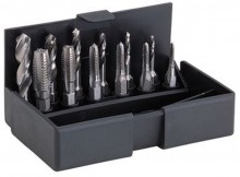 Volkel tap- og borebits, M3 - 10, 12 dele.