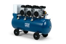 HBM stille compressor, 6PK, 150 liter HBM stille compressor, 6PK, 150 liter