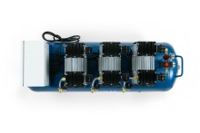 HBM stille compressor, 6PK, 150 liter