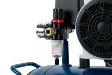 HBM stille compressor, 6PK, 150 liter