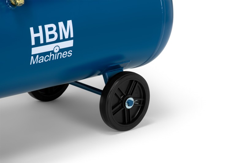 HBM stille compressor, 6PK, 150 liter