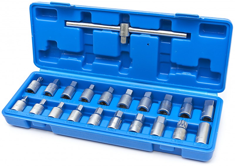 HBM olieaftapplug set 21-delig