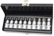 HBM inbus doppenset, 1/2 inch, 10 delig