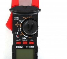 HBM digitale stroomtang, multimeter
