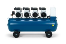 HBM stille compressor, 8PK, 200 liter