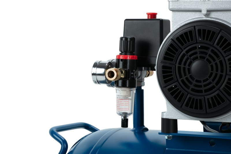 HBM stille compressor, 8PK, 200 liter