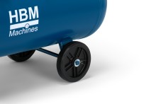 HBM stille compressor, 8PK, 200 liter
