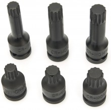 HBM kracht spline doppenset 6-delig