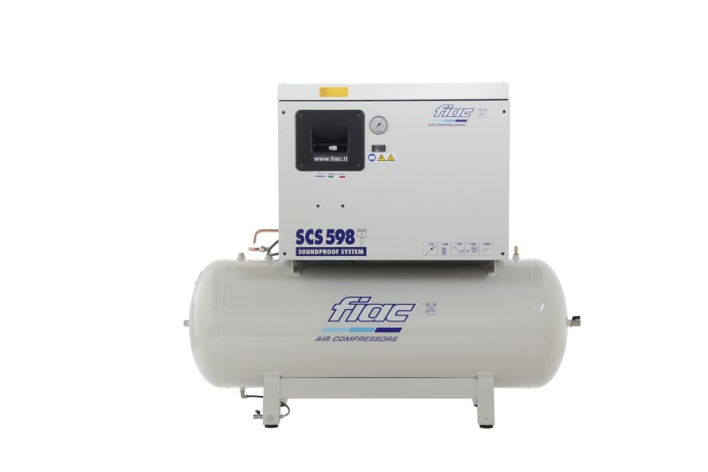 Fiac stille compressor SCS 300lt - AB598 5,5 PK 300 liter