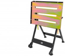 HBM arbejdsbord, vipbart og højdejusterbart, 760 x 510 mm.