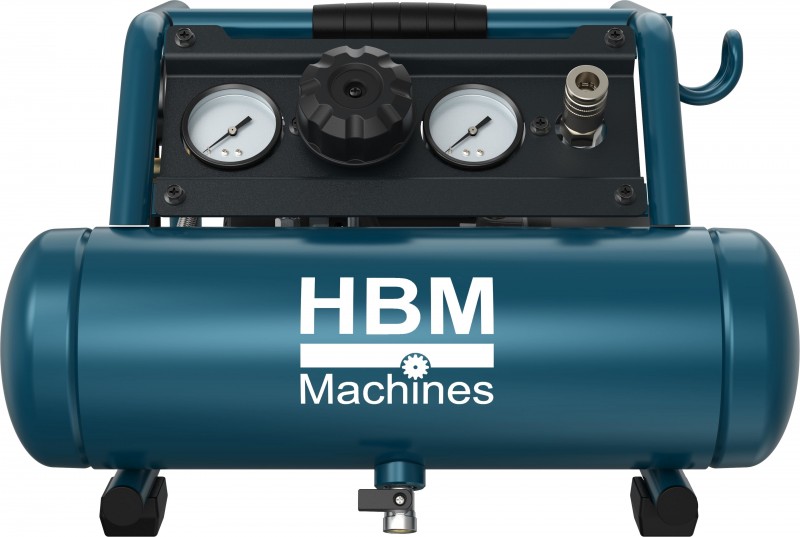 HBM stille compressor, 4 liter