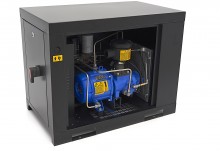 HBM mini skruekompressor, 5,5 PK, 4 kW.