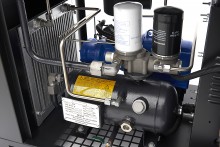 HBM mini skruekompressor, 5,5 PK, 4 kW.