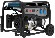 HBM generator, generator 196 cc med benzinemotor 230V 2200W. HBM generator, generator 196 cc med benzinemotor 230V 2200W.