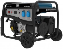 HBM generator, generator 196 cc med benzinemotor 230V 2200W.