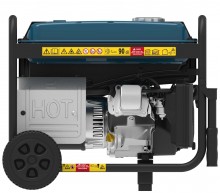 HBM generator, generator 196 cc med benzinemotor 230V 2200W.