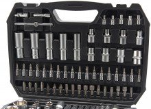 HBM 108 Delige Doppenset met Premium Ratels