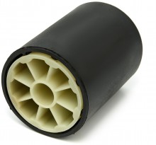 HBM rubberen schuurrolhouder voor satineermachine 80 x 100 mm