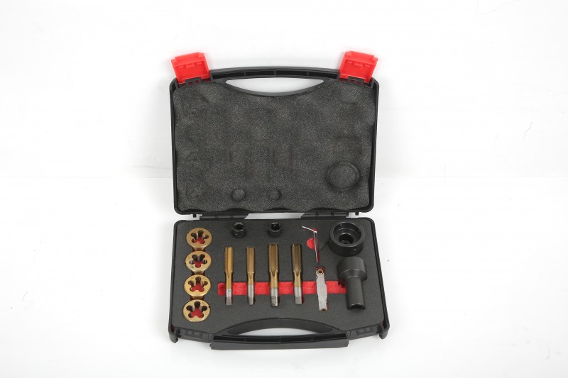 HBM wielbout, wielmoer, wielflens schroefdraad reparatieset 14-delig