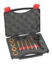 HBM wielbout, wielmoer, wielflens schroefdraad reparatieset 14-delig