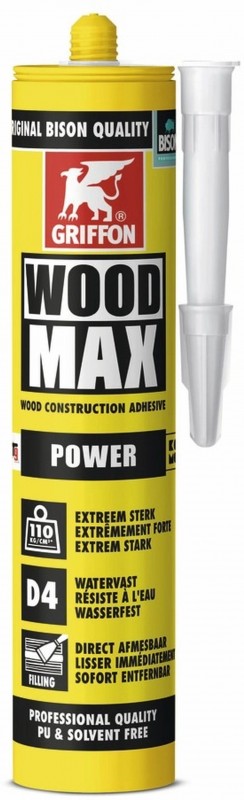 Griffon Wood Max power trælim 380gr.