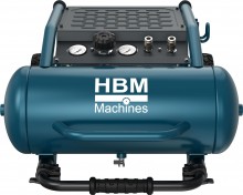 HBM olievrije stille compressor, 19 liter