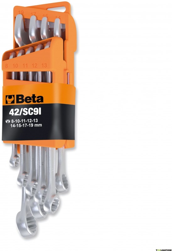 Beta ringsteeksleutelset 42/SC9I-9, 9 delig