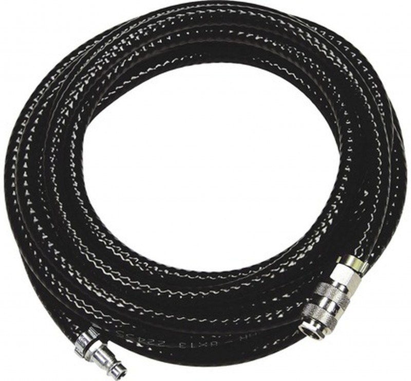 Stanley slang PVC zwart met snelkoppeling 10m