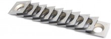 HBM wisselmessen t.b.v. spiraalsnijkop 10 inch, 10 stuks