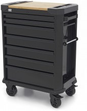 HBM gereedschapswagen 7 laden 71 cm zwart HBM gereedschapswagen 7 laden 71 cm zwart