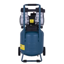 HBM verticale stille compressor, 24 liter