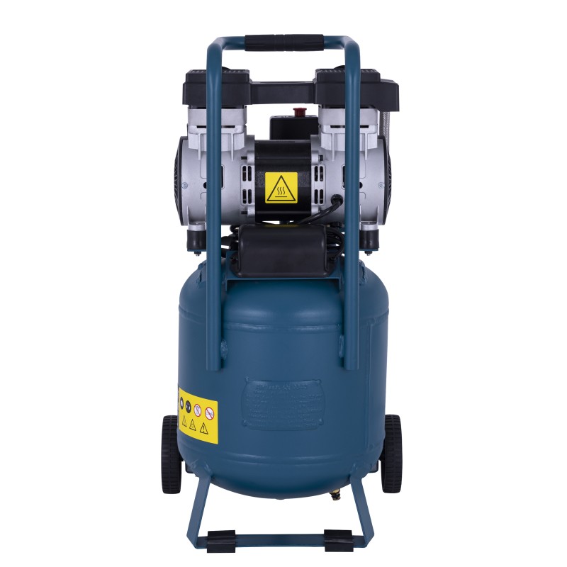 HBM verticale stille compressor, 24 liter