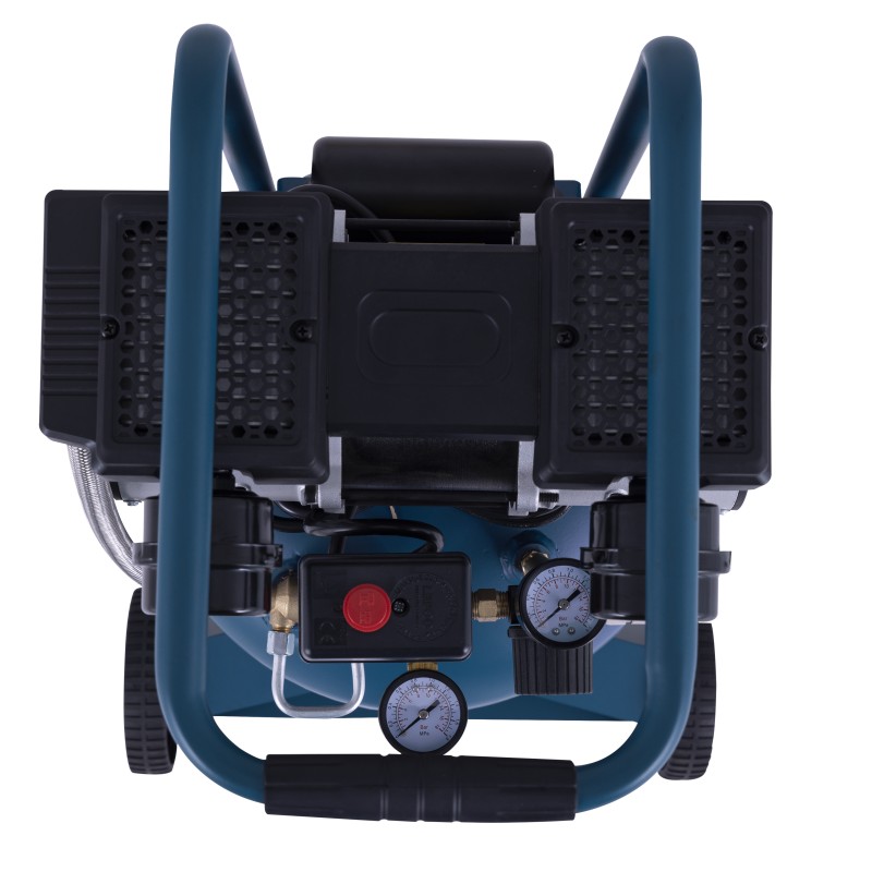 HBM verticale stille compressor, 24 liter