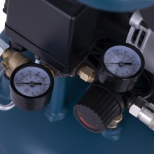 HBM verticale stille compressor, 24 liter