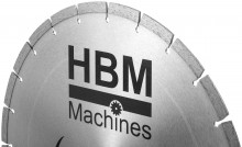 HBM zaagblad 400 mm voor HBM Professionele Betonzaag, Bandenzaag, Motorslijper