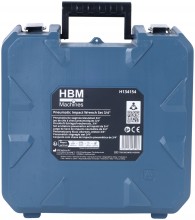 HBM pneumatische slagmoersleutelset 3/4 inch
