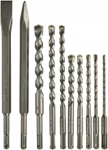 Makita betonboor-/beitelset 10 delig SDS+ D-71990