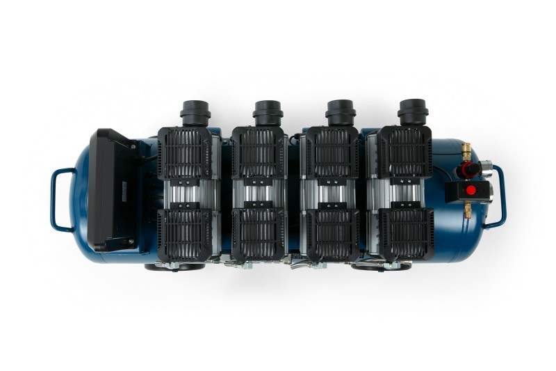 HBM stille compressor, 4PK, 120 liter HBM stille compressor, 4PK, 120 liter
